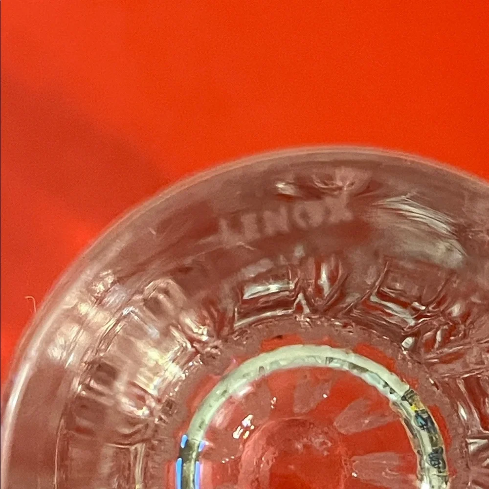 LENOX Full lead Crystal Woodward Bud Vase 8